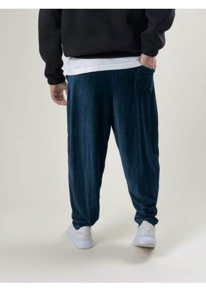 Petrol Pileli Erkek Yarım Şalvar COC2560 fırsatları