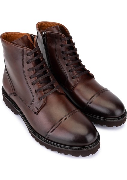 Erkek Hakiki Deri Kahverengi Casual Bot 1170 480 Erk Bot SK25-26 Kahve Spr fiyatları