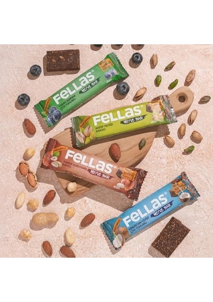 Fellas Meyve Bar, Karma Kutu (4 Çeşit), 12 Adet