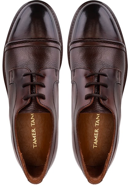 Erkek Hakiki Deri Taba Klasik Ayakkabı 1170 34 Erk Ayk SK25-26 Taba Dr/fltr indirimleri