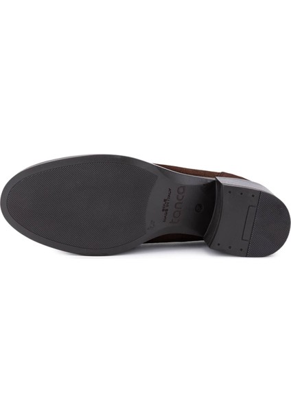 Kadın Hakiki Deri Kahverengi Makosen Ayakkabı 488 1385 Bn Ayk SK25-26 Khv Suet/dr fırsatları