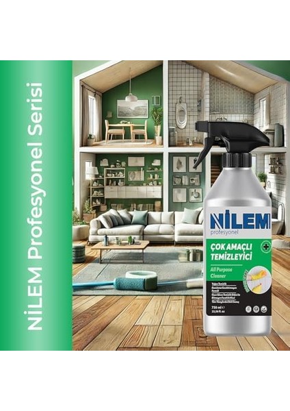 Nilem Profesyonel Çok Amaçlı Temizleyici 750 ml modelleri