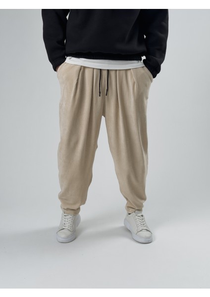 Bej Pileli Erkek Yarım Şalvar COC2558 fiyatları