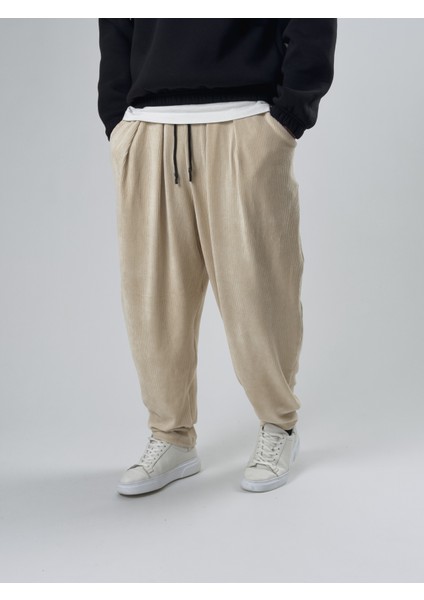 Bej Pileli Erkek Yarım Şalvar COC2558 modelleri