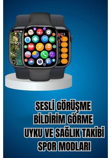 Kaliteli Akıllı Saat ve Kaliteli Bluetooth Kulaklık Anc Özelliği Uzun Pil Ömrü