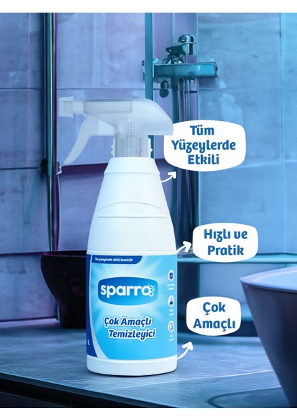 Ultra Güçlü Çok Amaçlı Temizleyici 1000ML | Yağ,kir ve Kireç Çözücü Profesyonel Formül indirimleri