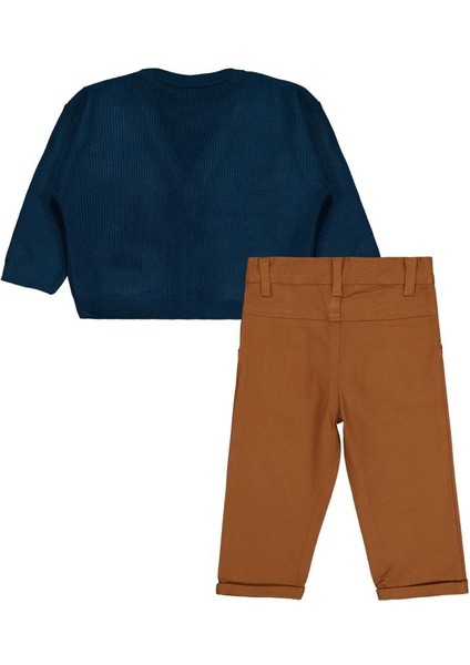 V Yaka Hırka 3'lü Set 6-18 Ay Takım modelleri