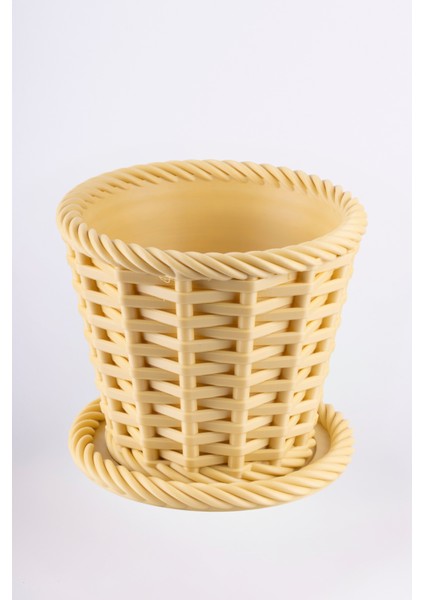 Saksı 21,5X21,5X19CM NO.605