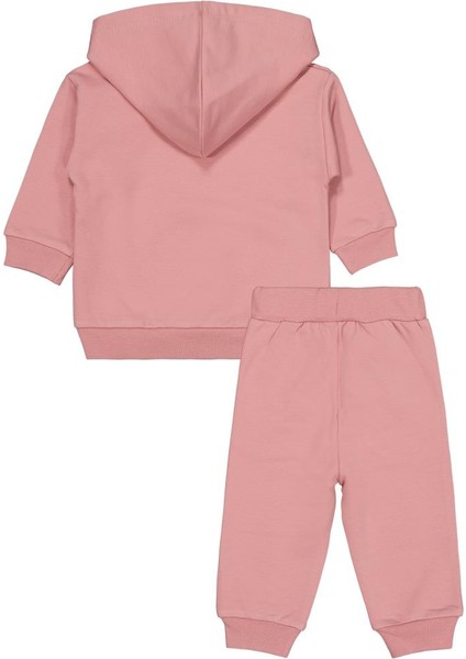 Teddy Baskılı 6-18 Ay Takım - Pembe6-9 Ay