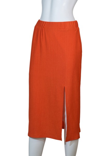 Kadın Yırtmaçlı Etek modelleri