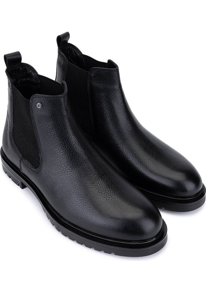 Erkek Hakiki Deri Siyah Floter Casual Bot 1174 4116 Erk Bot SK25-26 Sıyah Fltr fiyatları