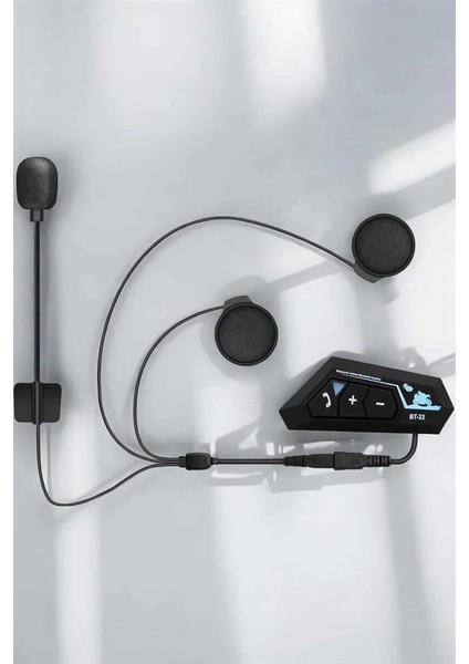 Kask Kulaklığı Motosiklet Intercom Interkom Dinleme Konuşma Özellikli Su Geçirmez indirimleri