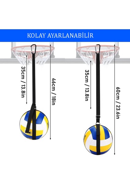 Voleybol Smaç Aparatı Smaç Eğitim Sistemi Voleybol Smaç Antrenman Seti Voleybol Topu Askı Seti fırsatları