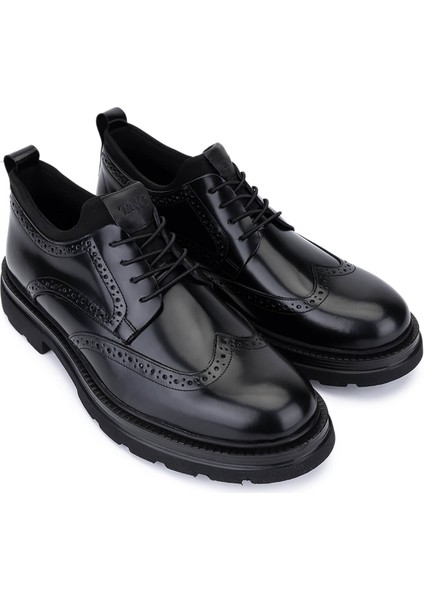 Erkek Hakiki Deri Siyah Açma Casual Ayakkabı 998 4411 Erk Ayk SK25-26 Sıyah Acma fiyatları
