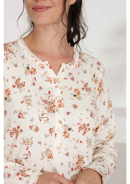 %100 Pamuk Uzun Kol Kadın Elbise 91225 indirimleri