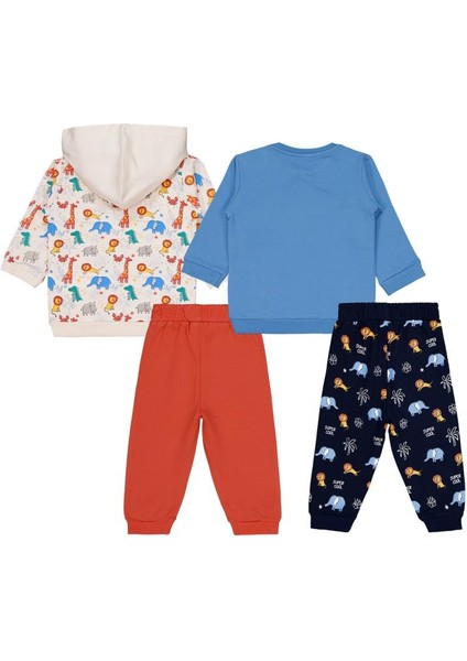 Safari Baskılı 2'li Set 6-18 Ay Takım fiyatları