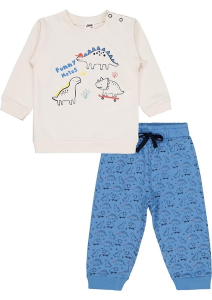 Dinazor Baskılı 2'li Set 6-18 Ay Takım fiyatları