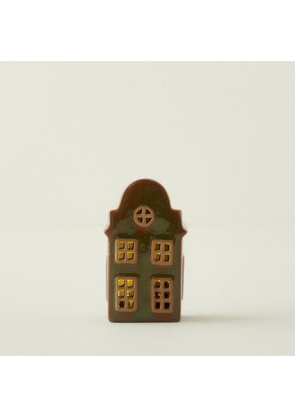 Home Ledli Aydınlatma Yeşil (6X6X11 Cm)