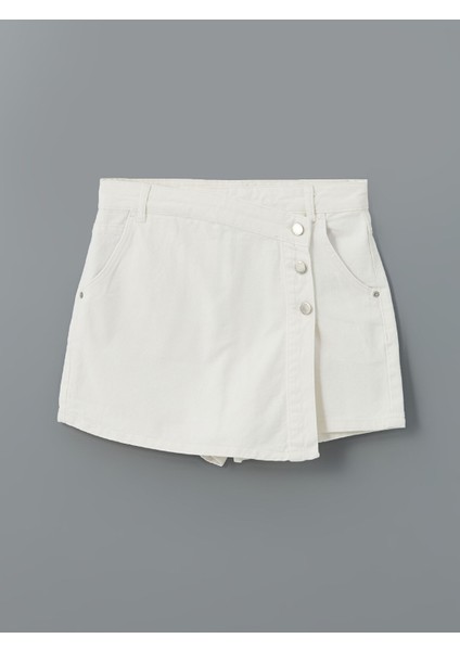 Yeni Sezon Standart Fit Kadın Jean Şort Etek indirimleri