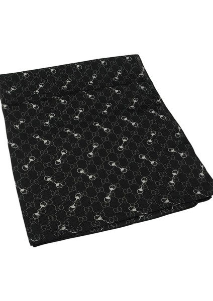 Vual Ipek Şal G Baskılı Siyah fırsatları