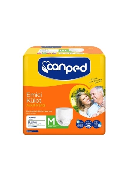 H.bezi Emici Kulot Orta 9'lu 3 Adet