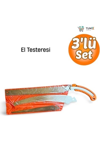 Üçlü Budama Testere Seti