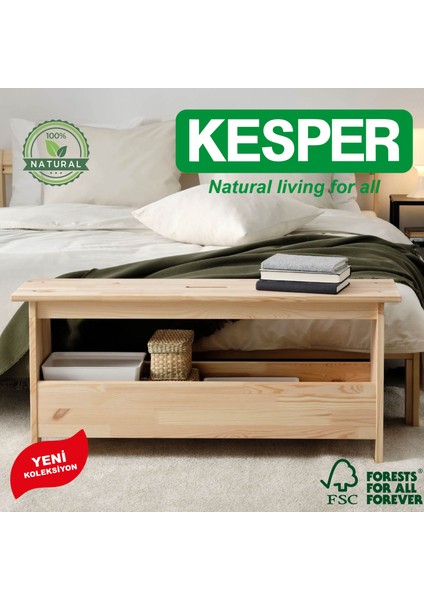 Bank Tabure Çam Ağacı 100 cm fırsatları