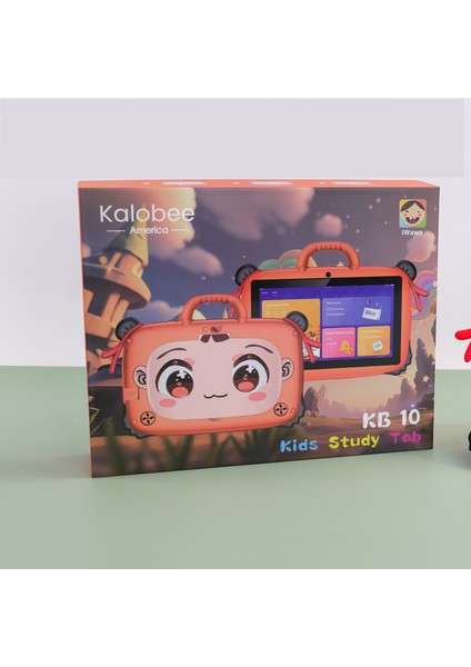 Kalobee 7 Inç Çocuklara Android Tabletler 10.0 32GB + 2gb Rom Çocuklar Için Eğitim Tablet Wifi