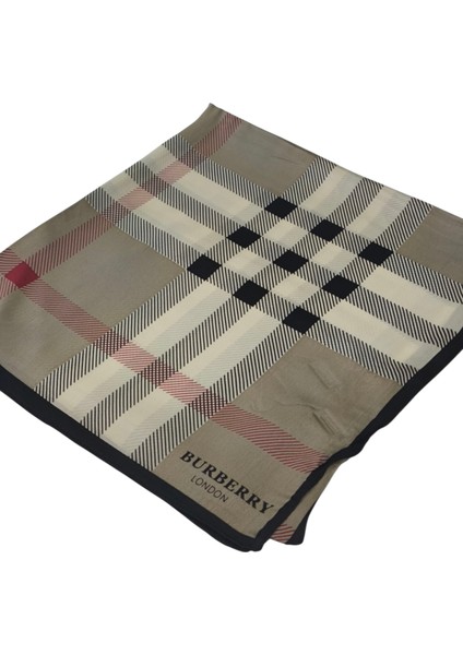 Vual Ipek Şal Siyah Vizon