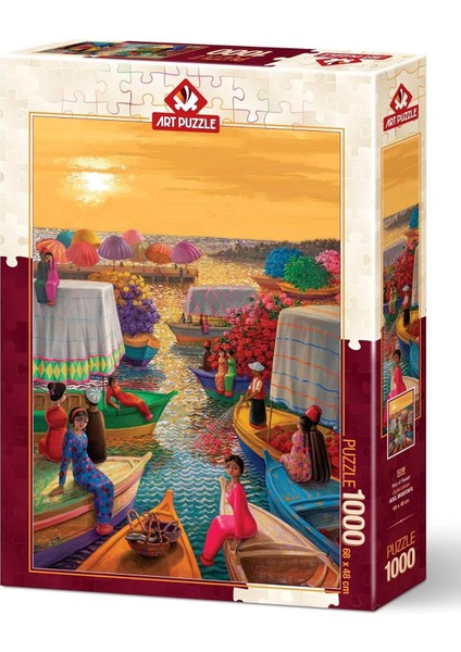 Puzzle Çiçek Limanı 1000 Parça Puzzle
