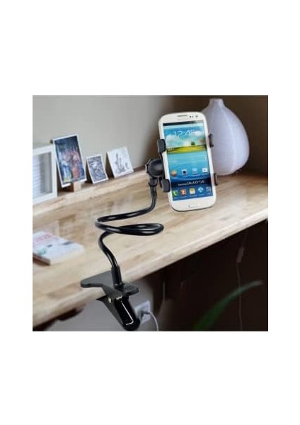 Oynar Başlıklı Akrobat Telefon Tutucu Portatif Telefon Tutma Aparatı Siyah fiyatları