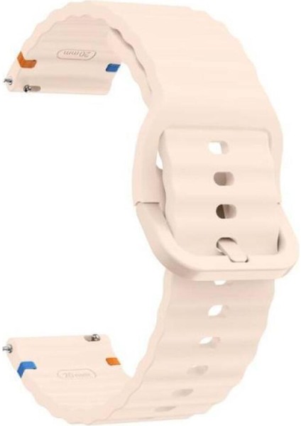 Xiaomi Watch S1/s1 Pro/s1 Active/mibro X1/redmi Watch 5 Active/lite 22MM Dalga Tasarım Silikon Kordon fiyatları