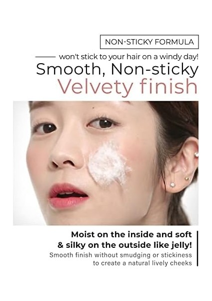 A'pıeu Meyve Renkleriyle Doğal ve Parlak Görünüm Sunan Jel Allık A'pıeu Juicy-Pang Jelly Blusher (BE02) modelleri