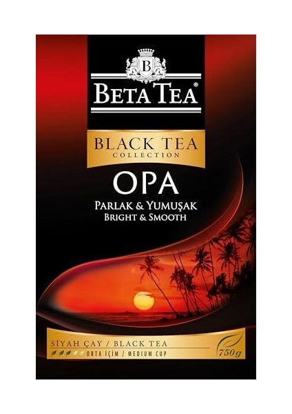 Beta Opa Siyah Çay 500 gr fiyatları