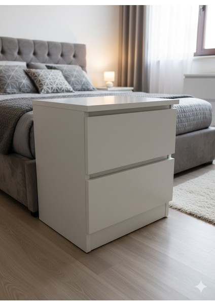 Karmen Kumtaşı Rengi Gizli Bölmeli Komodin fiyatları