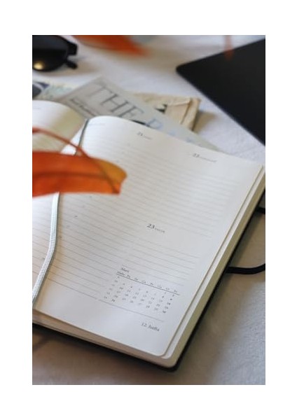 2025 Haftalık Ajanda A4 (19X25CM) Sert Kapak Ivory 100 Gr. modelleri