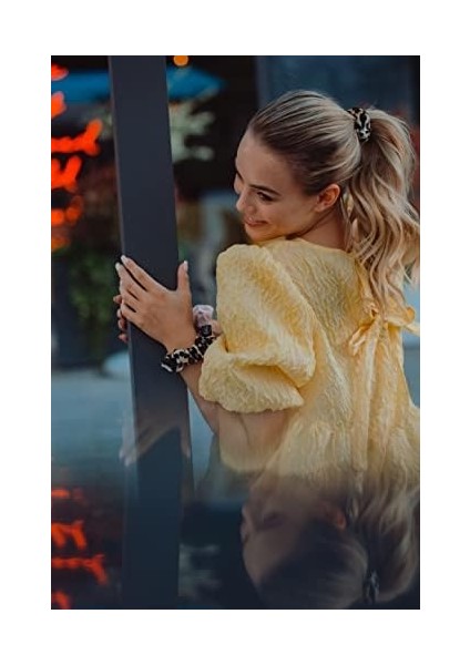 Invisibobble Sprunchie Saç Tokası - Purrfection - Kadife Leopar Desen