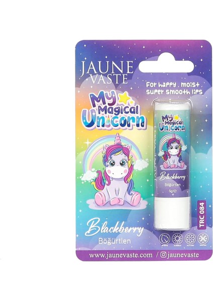 Jaune Vaste Kıds Unicorn (Böğürtlen) Lip Balm 5gr