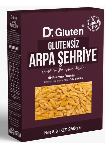 Dr.gluten Glutensiz Arpa Şehriye