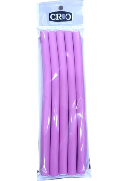 Croc 1241 Sosis Bigudi 5li Pembe BOY:22CM Çap:1.2cm modelleri