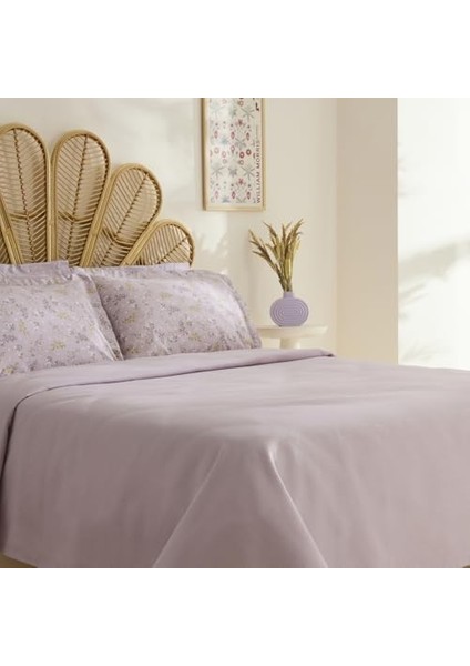 Noa Bambu Çift Kişilik Pike Takımı Açık Mürdüm modelleri