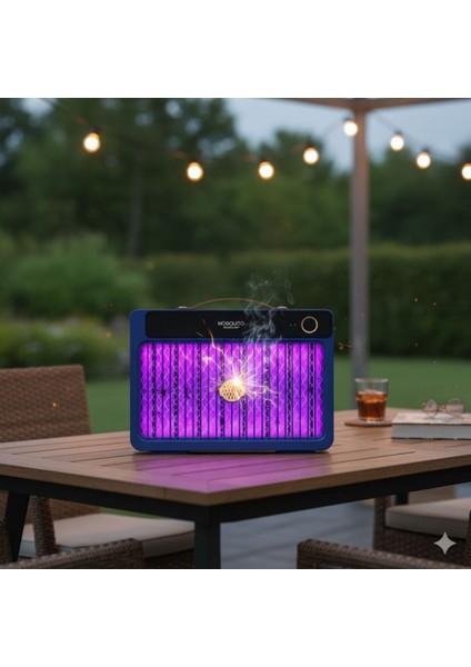 4000MAH Şarj Edilebilir Kablosuz 3000V Yüksek Güçlü Elektrikli Sivrisinek Öldürücü Sivrisinek Öldürme Lambası,sinek Kıran BG-009 2000 Mah