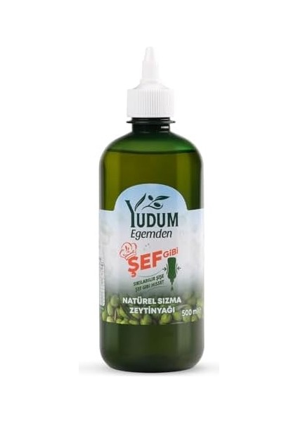 Yudum Egemden Şef Gibi Sızma Zeytinyağı 500 ml Sıkılabilir Pet Sişe fiyatları