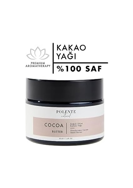 Polente Natural - Kakao Butter - Soğuk Sıkım (50 Ml) fiyatları
