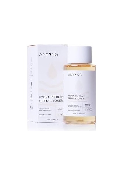 Anyong Aydınlatıcı, Nemlendirici ve Tazeleyici Tonik 200 ml (%40 Salyangoz Özü& Bal & Propolis & Aloe Vera) fiyatları