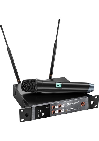 Ez.mi1 | Tek Kanallı El Tipi Mikrofonlu /kablosuz Mikrofon Sistemi