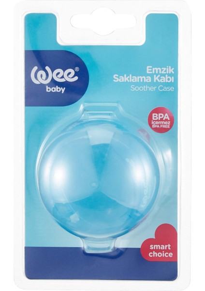 Wee Baby Emzik Saklama Kutusu - Mavi