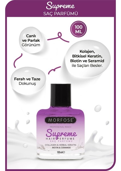 Saç Parfümü 100ML Supreme modelleri