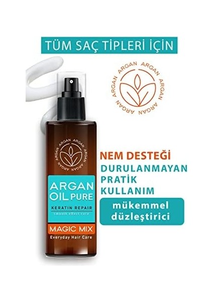 Magıc Mıx Acil Kurtarma Kırık Uç Onarıcı Argan Bakım Spreyi 110 ml
