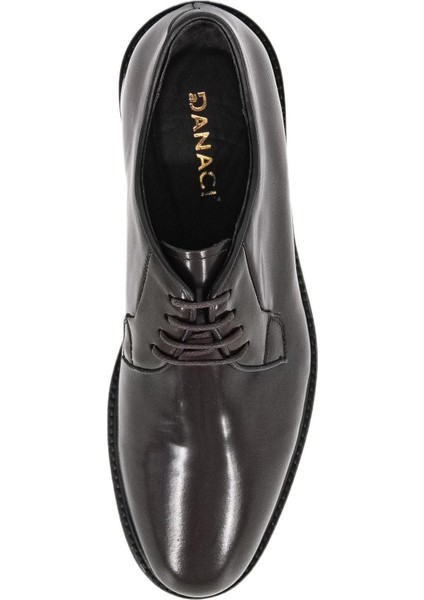 Kösele 9437 Erkek Klasik Ayakkabı - Koyu Kahverengi